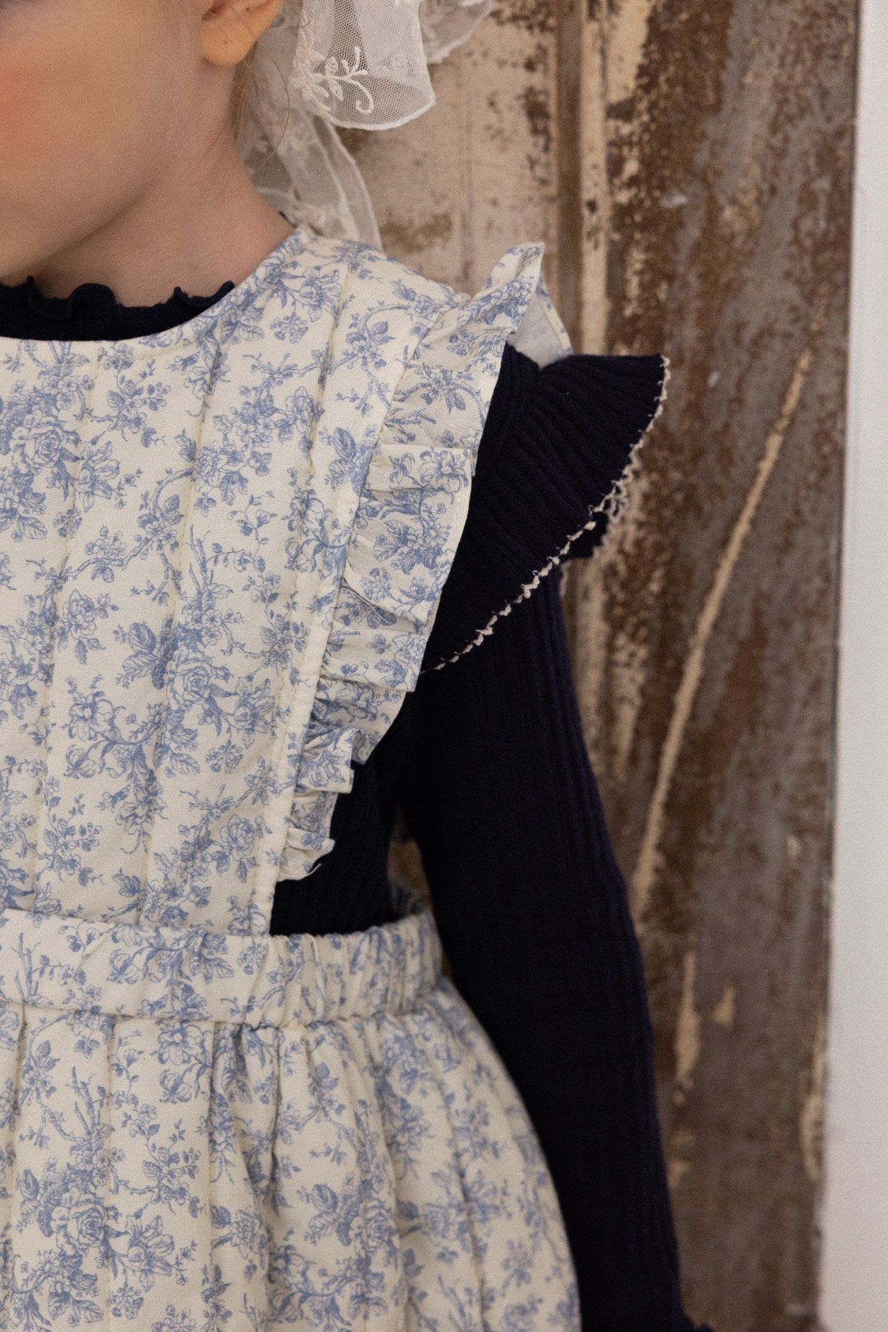 ［perrobebe］Mary frill tops