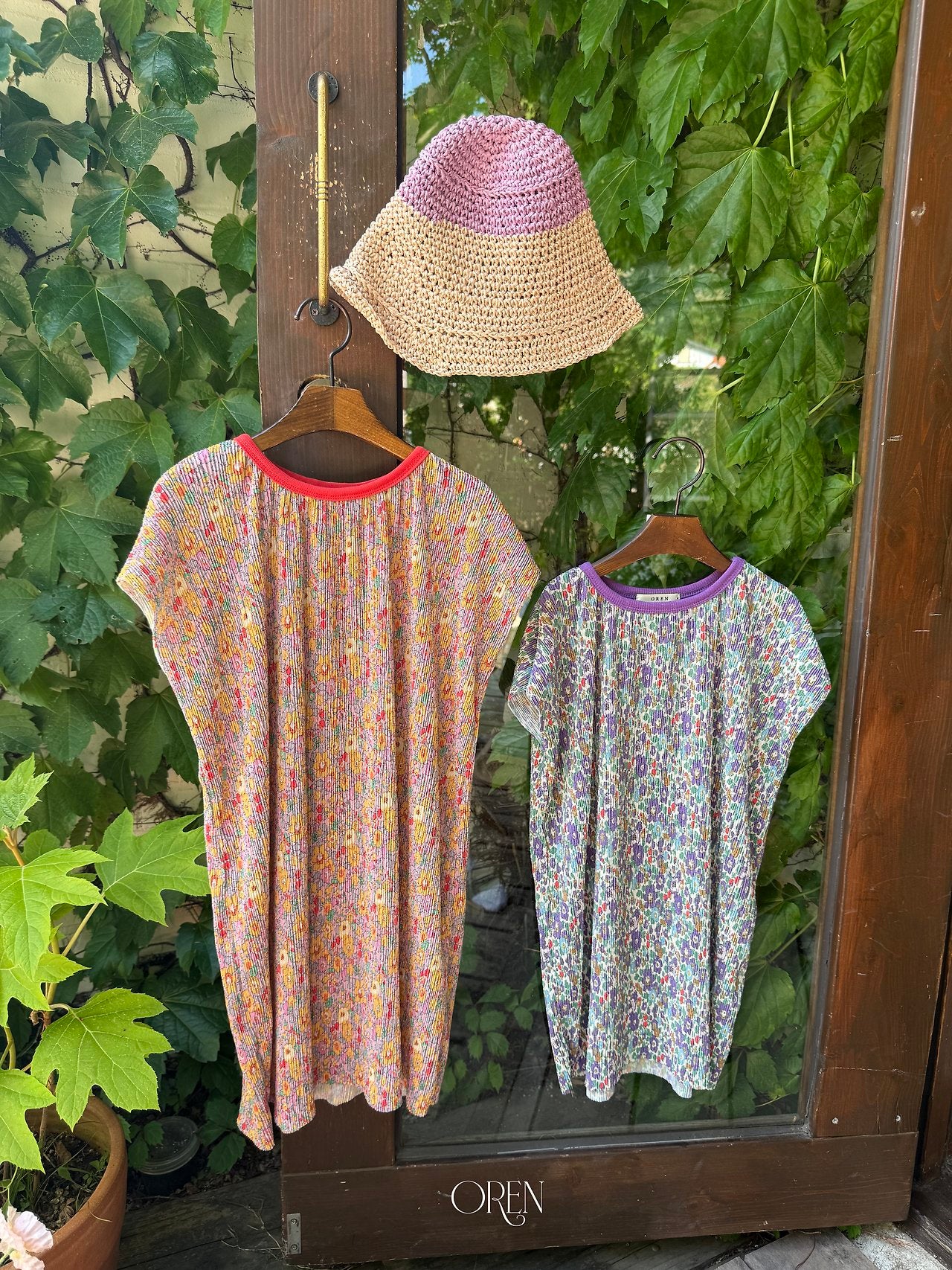 ［OREN］Rozy pleats one-piece