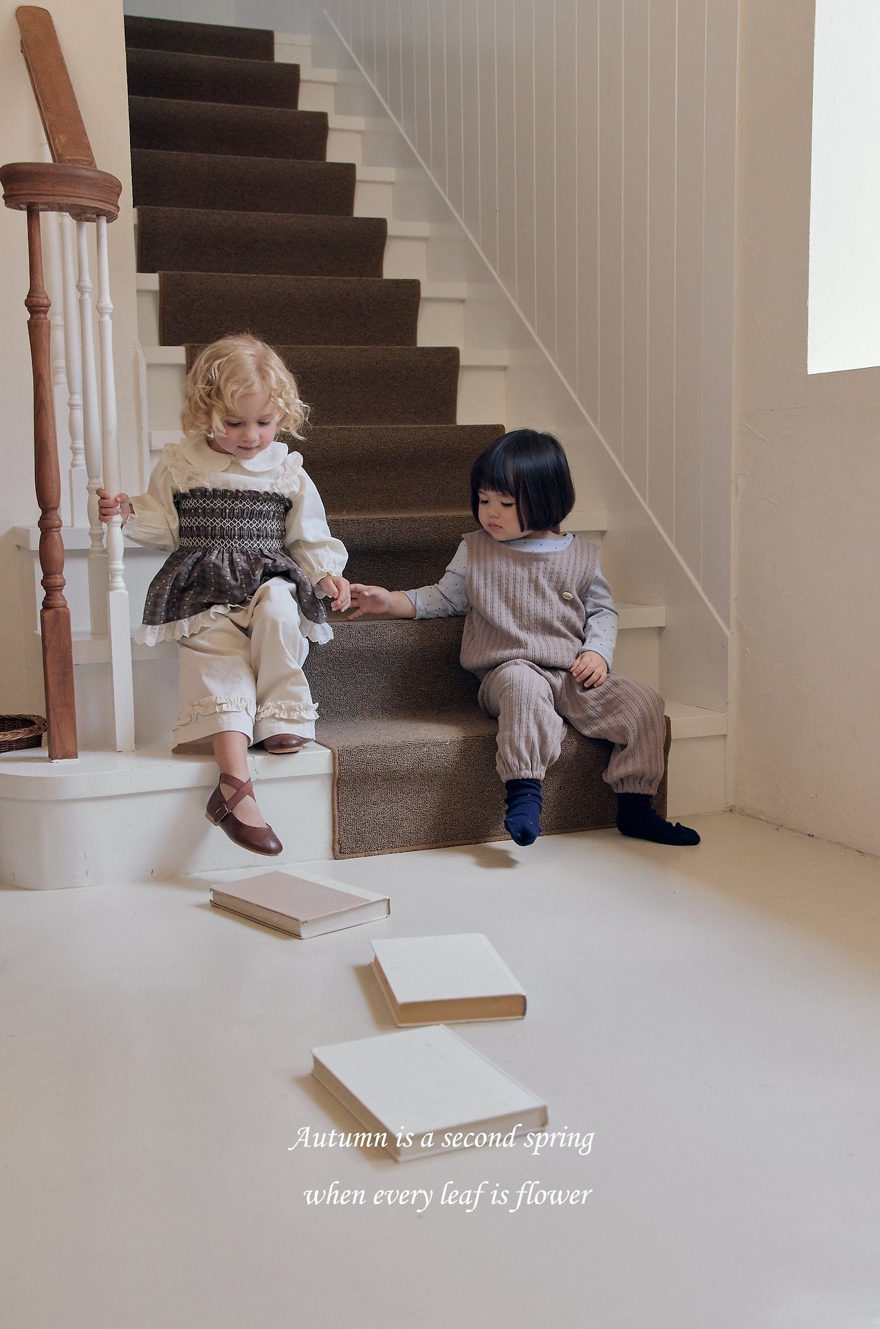［mkids］Bell smock blouse