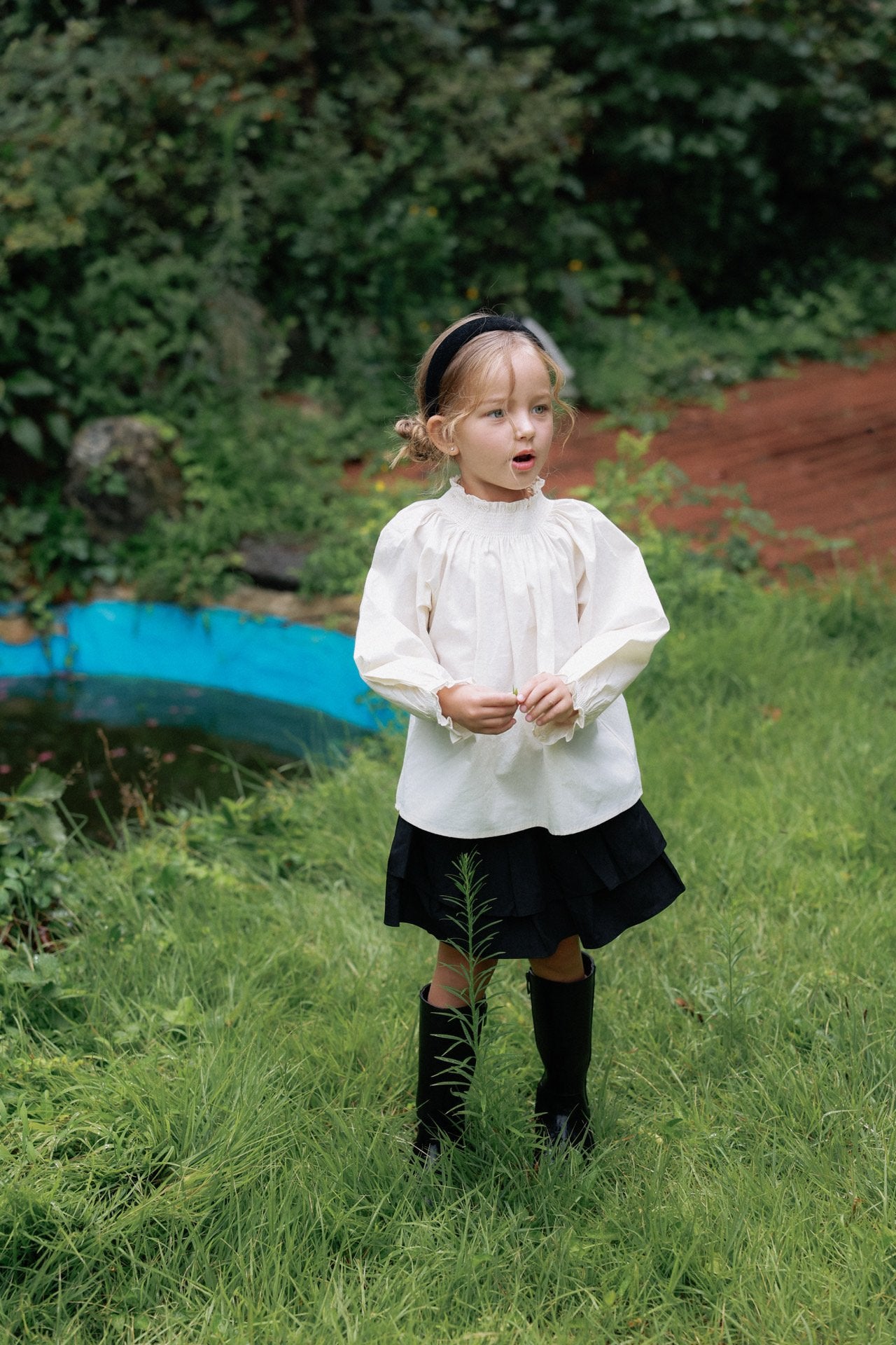 ［azalea］Crown cancan pants (kids)