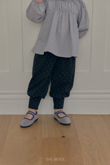 ［The beige］Aladdin Dot Pants