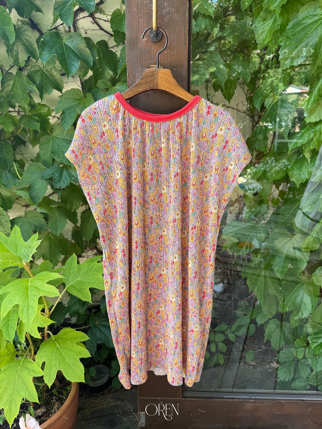 ［OREN］Rozy pleats one-piece