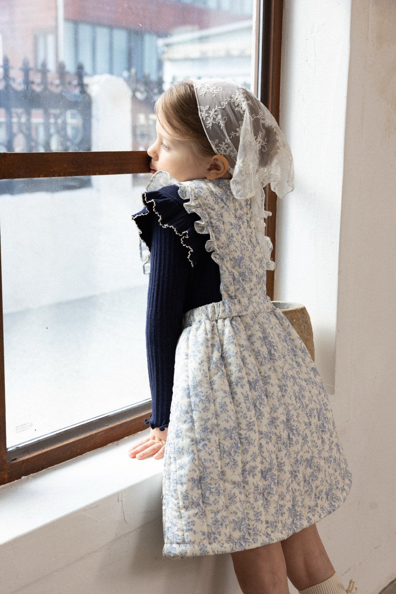 ［perrobebe］Mary frill tops