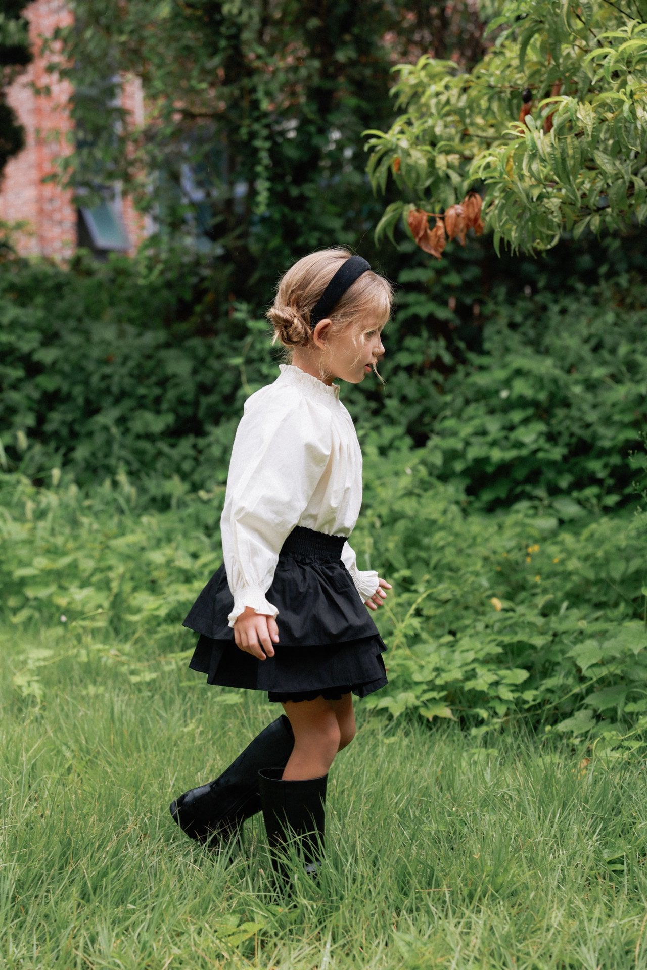 ［azalea］Crown cancan pants (kids)
