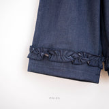 ［mkids］Jean frill pants