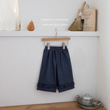 ［mkids］Jean frill pants