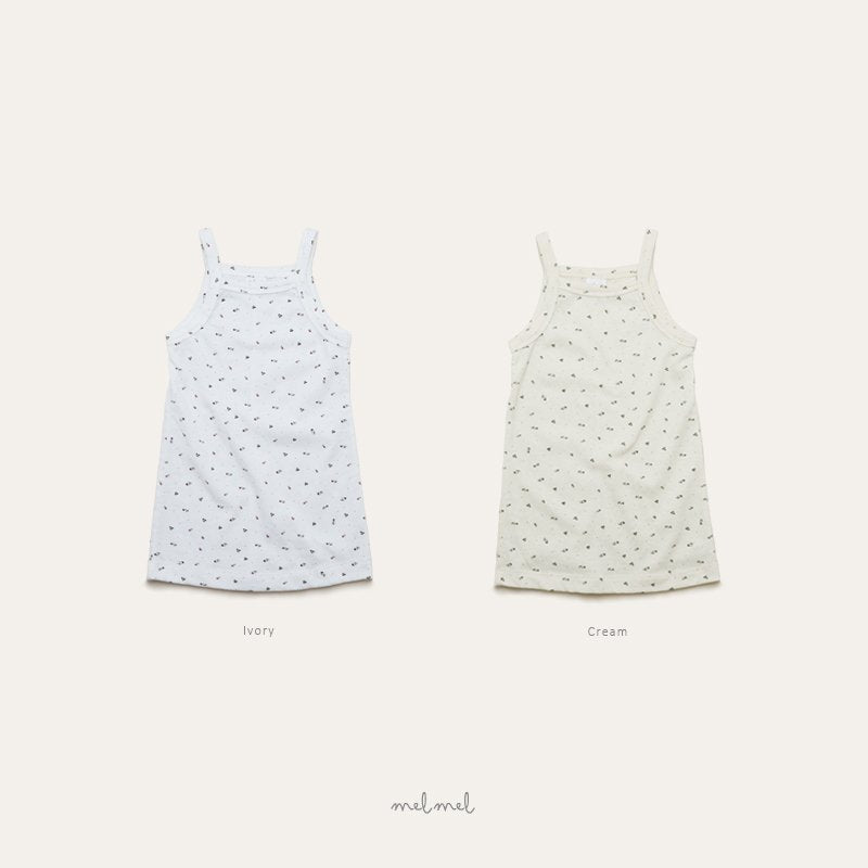 ［melmel］Mini flower one-piece