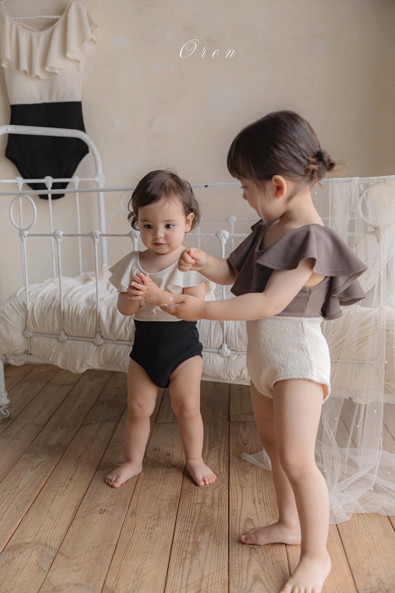 ［OREN］Pepe frill swim wear (kids)