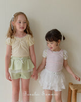 ［Bonaloi］Sweet lace sleeveless