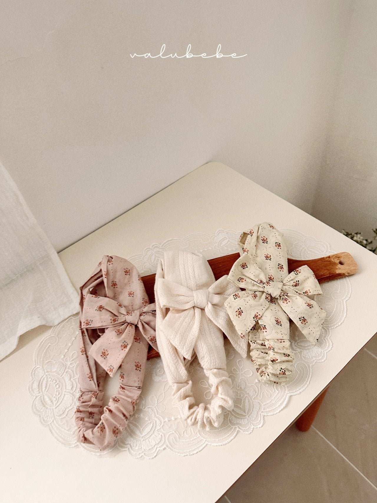 ［valubebe］Ribbon hair band (baby)