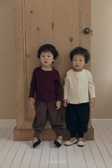 ［The beige］Aladdin Dot Pants