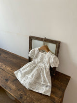 ［Anne shirley］Aress flower rompers