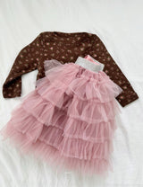 ［azalea］Lullu shasha skirt (kids)