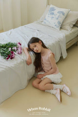 ［Urban Rabbit］Lace ribbon socks
