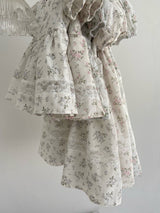 ［Anne shirley］Aress flower rompers
