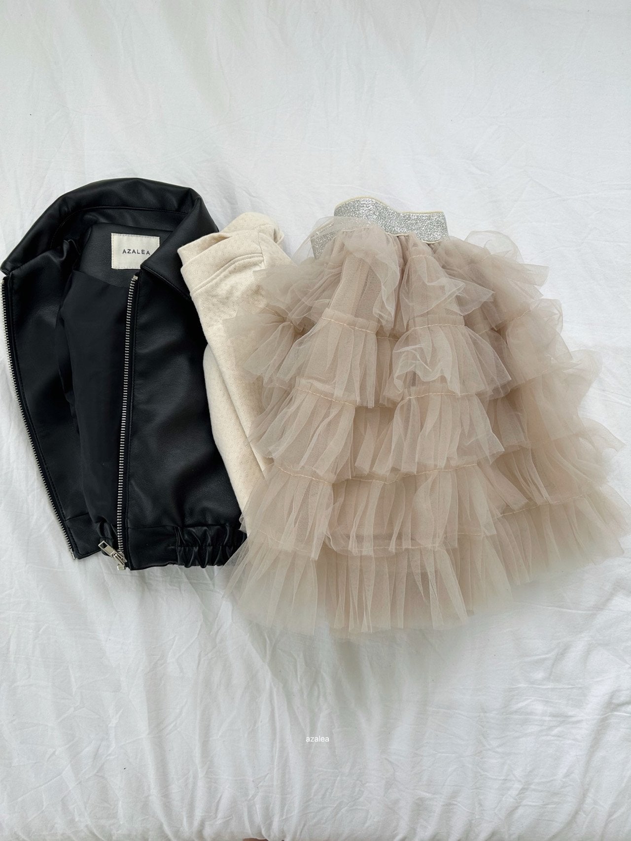 ［azalea］Lullu shasha skirt (kids)