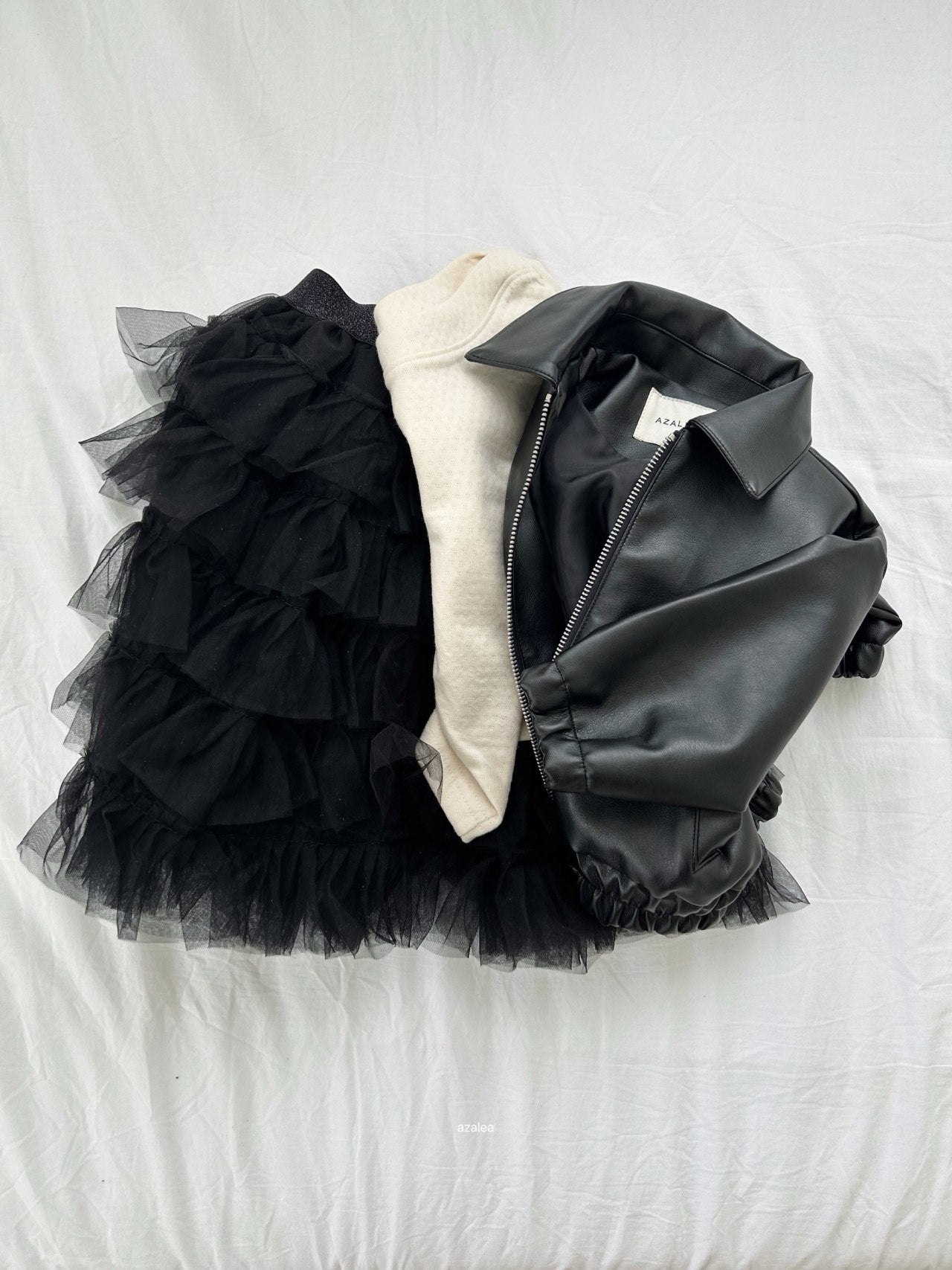 ［azalea］Lullu shasha skirt (kids)