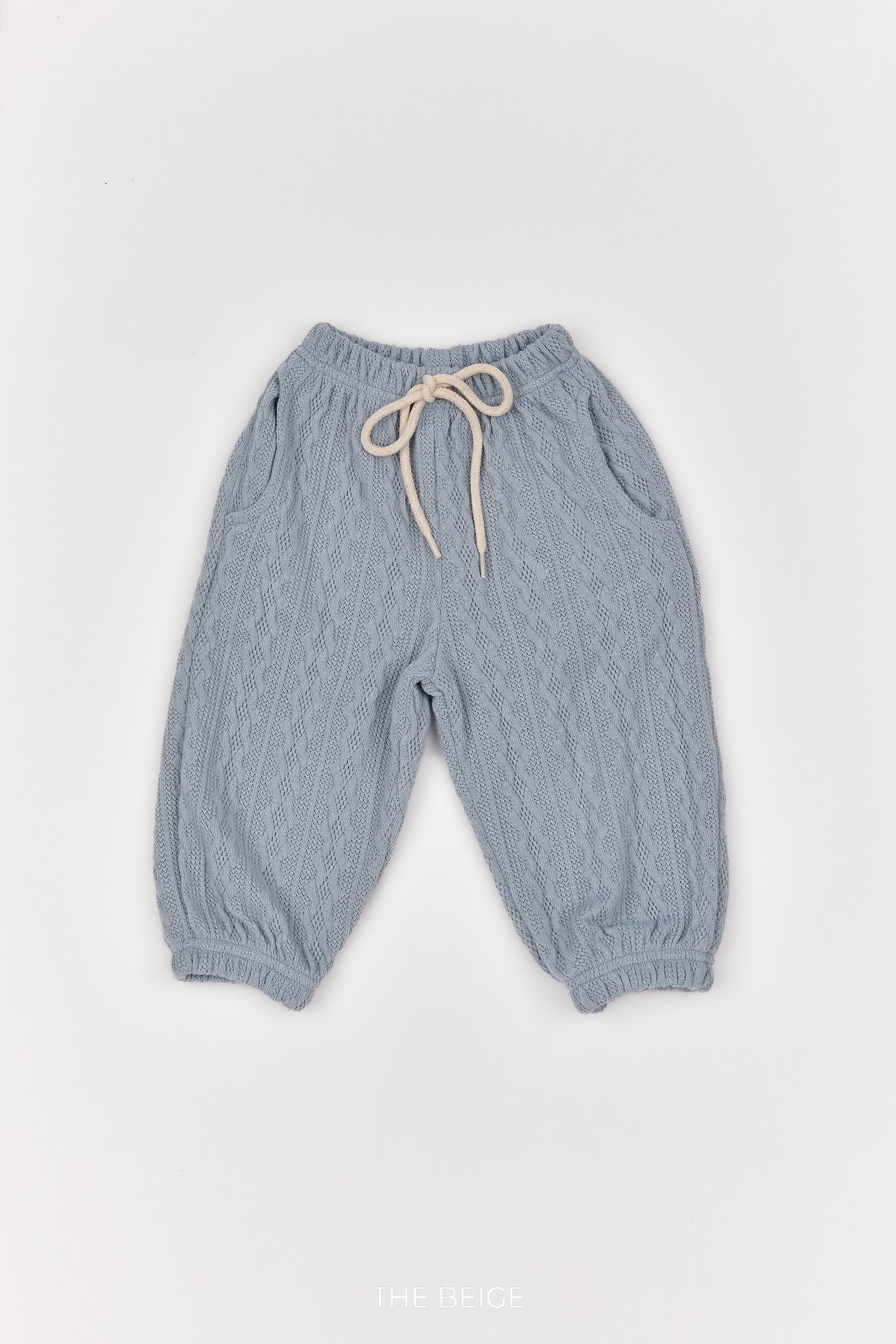 ［The beige］Knit Jogger Pants