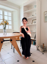 ［comma］Linen frill camisole blouse