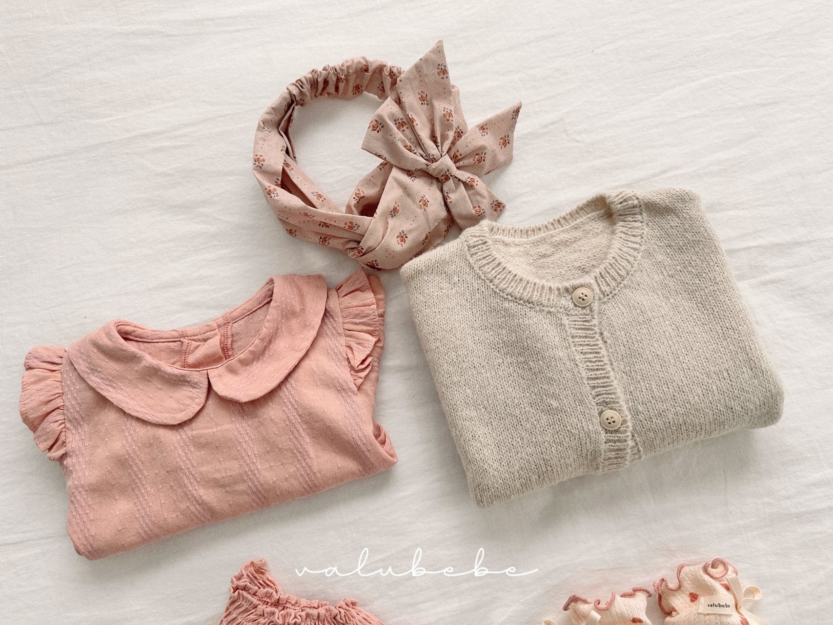 ［valubebe］Ribbon hair band (baby)