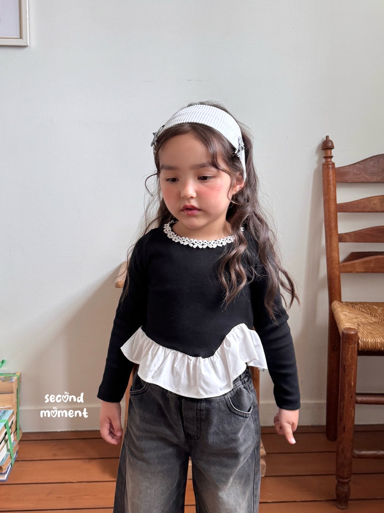 ［second moment］Jupiter ribbon frill tops
