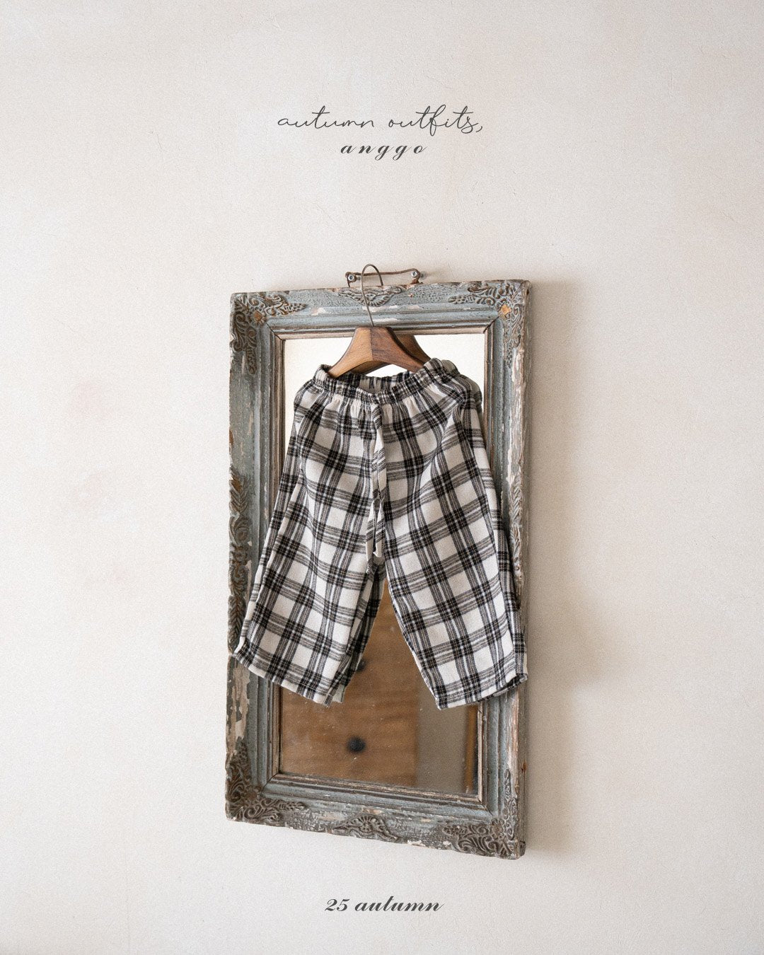 ［anggo］Chex pants