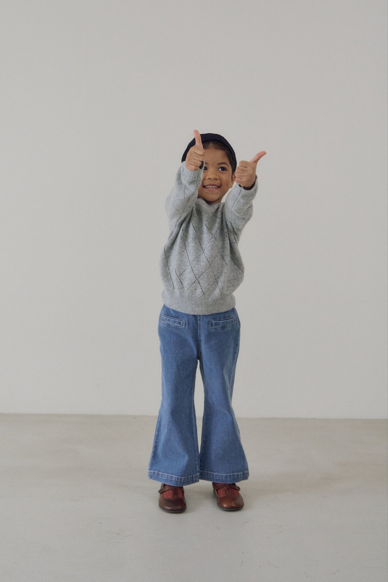 [soye] Chocolate denim pants