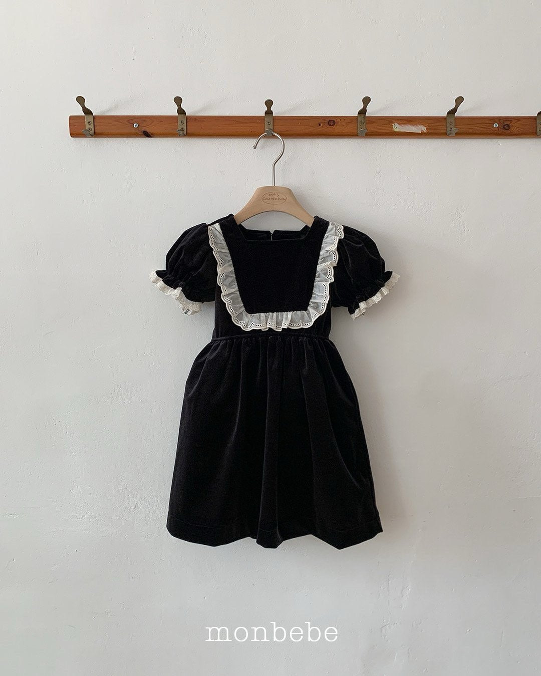 [monbebe] Anna velvet one-piece(kids)