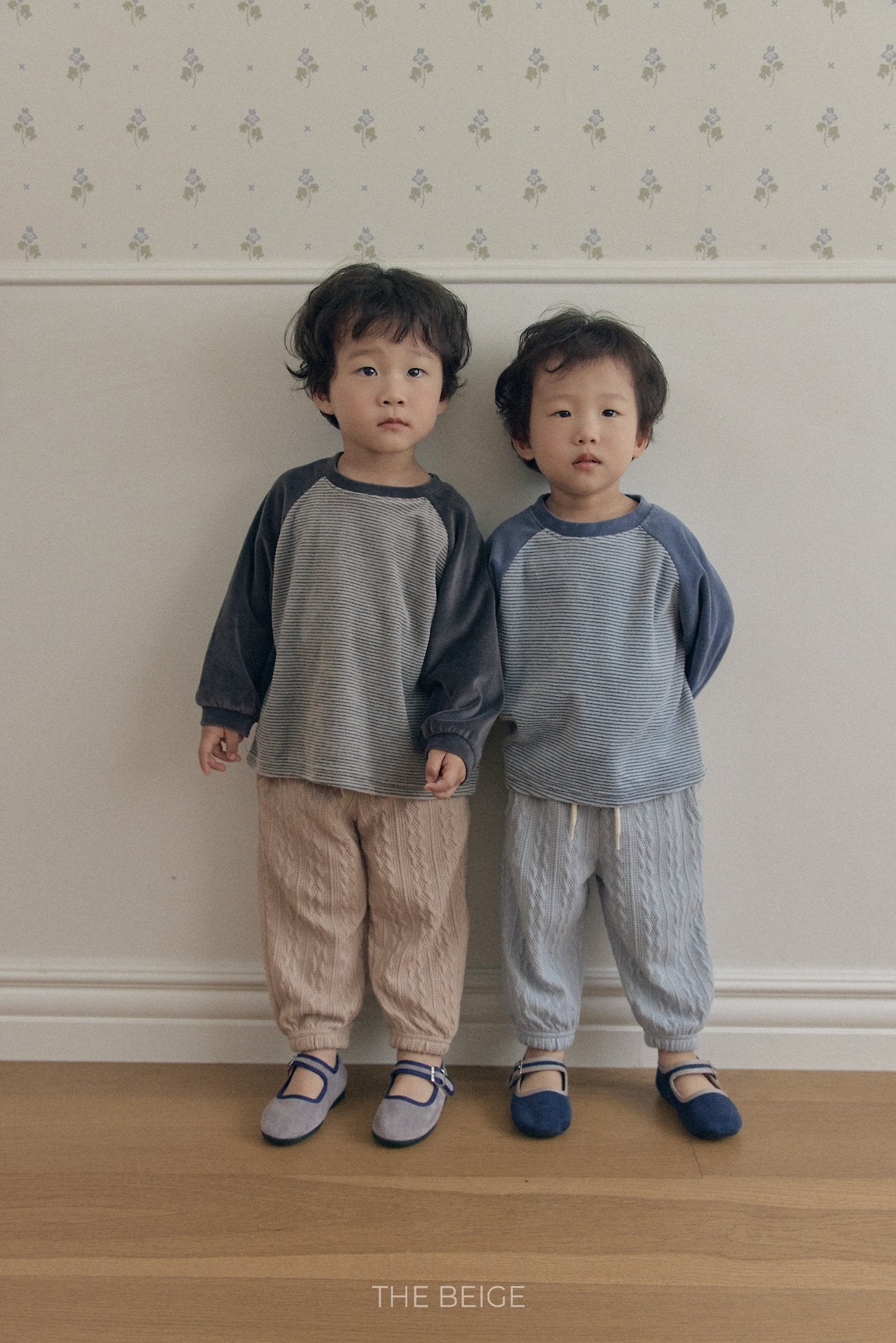 ［The beige］Knit Jogger Pants