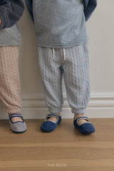 ［The beige］Knit Jogger Pants