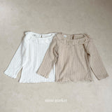 ［mimi market］Elle collar tops