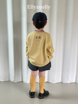 ［ELLY MOLLY］Crew boxy tee