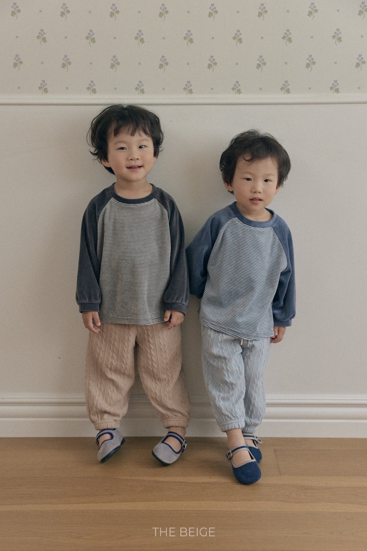 ［The beige］Knit Jogger Pants