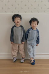 ［The beige］Knit Jogger Pants