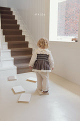 ［mkids］Jean frill pants