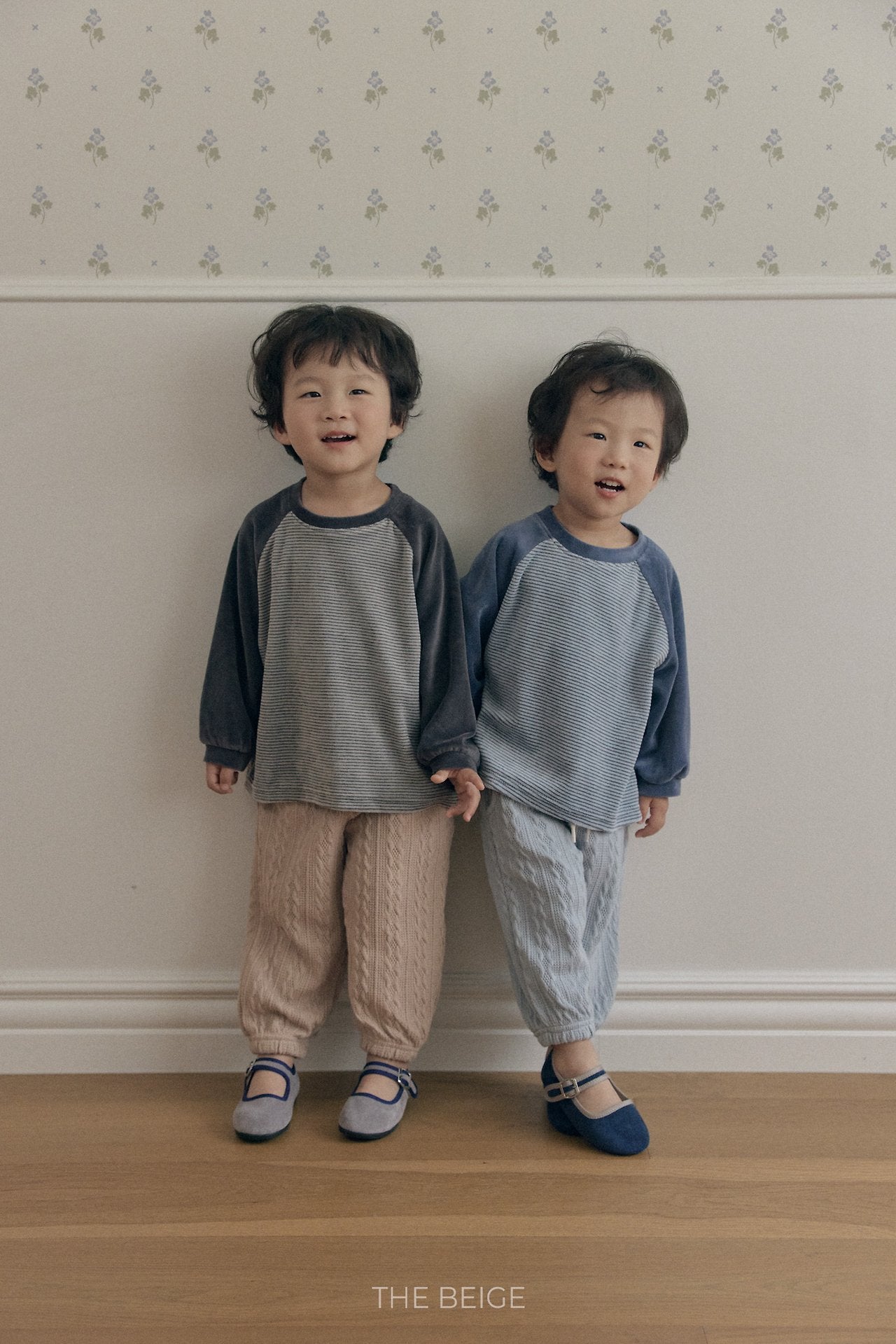 ［The beige］Knit Jogger Pants