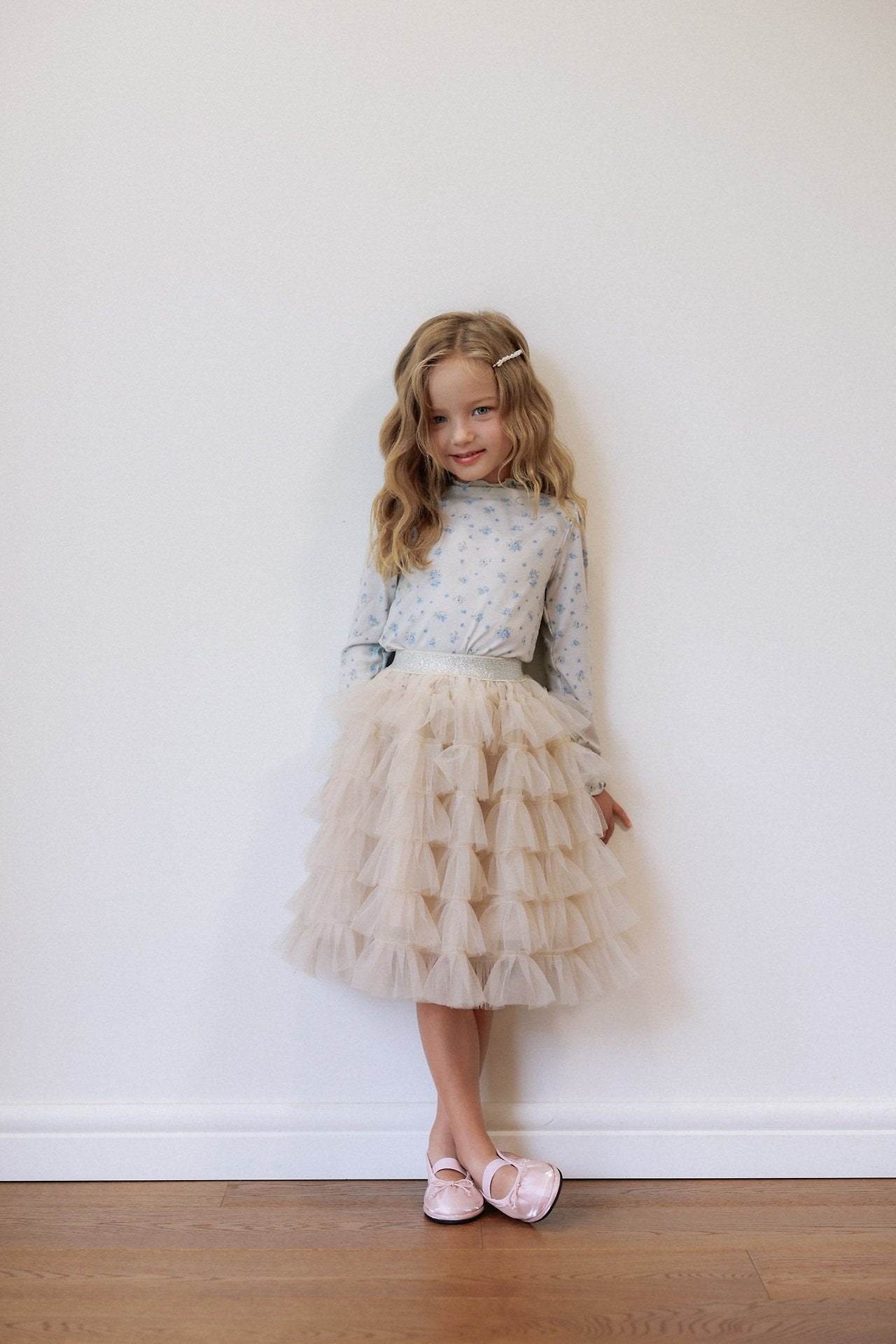 ［azalea］Lullu shasha skirt (kids)