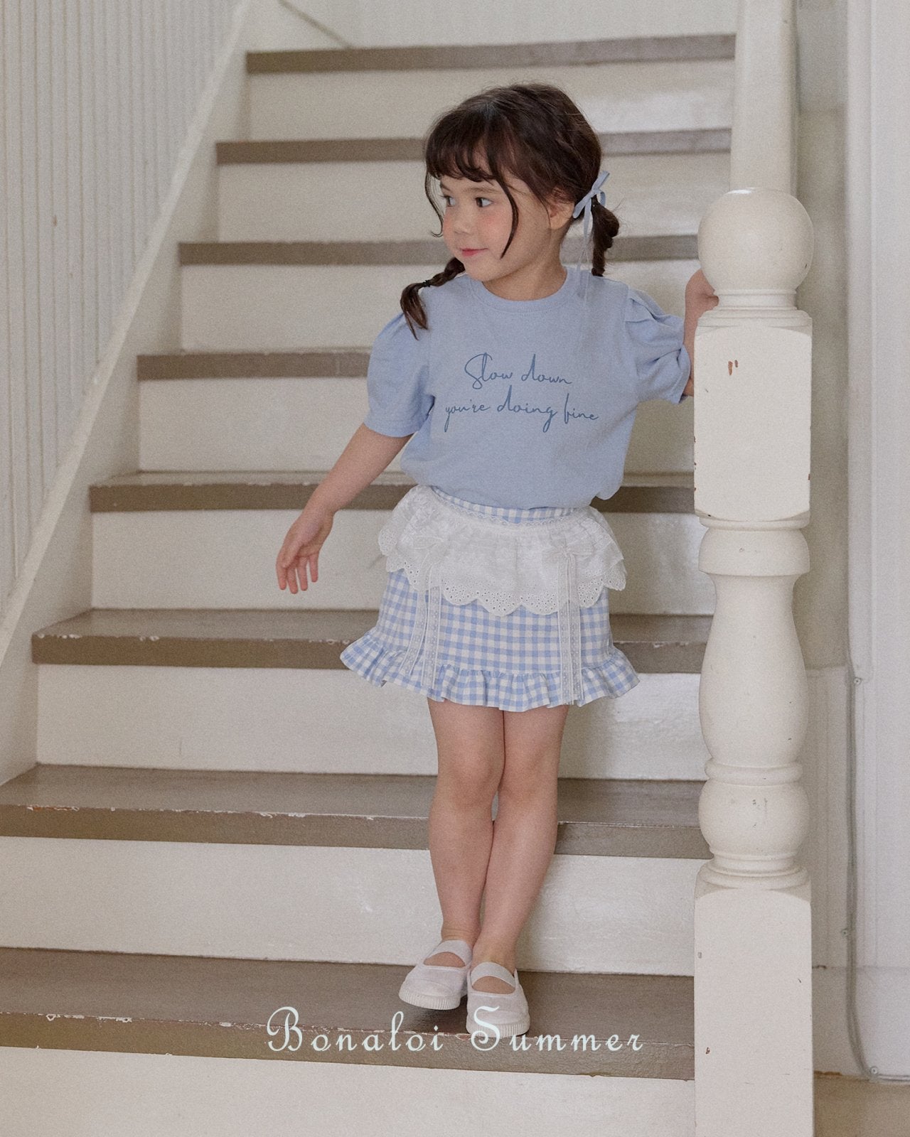 ［Bonaloi］Momo frill skirt