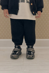 ［The beige］Knit Jogger Pants