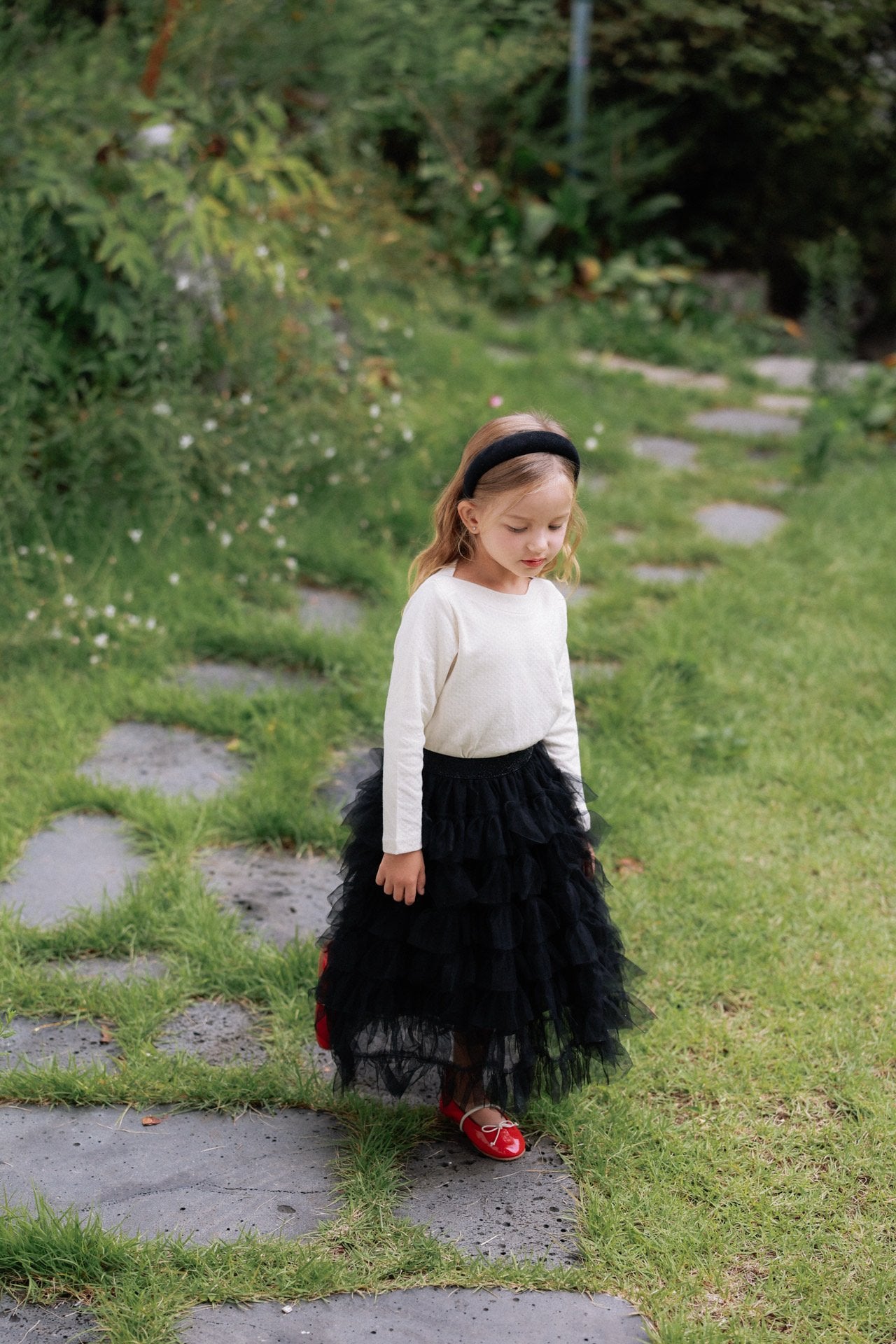 ［azalea］Lullu shasha skirt (kids)