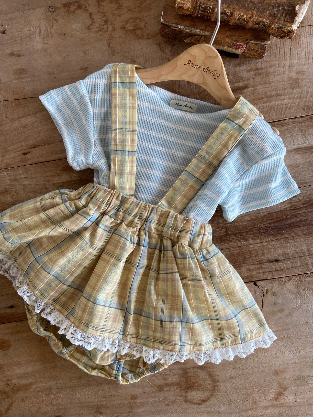 ［Anne shirley］Candy stripe tee