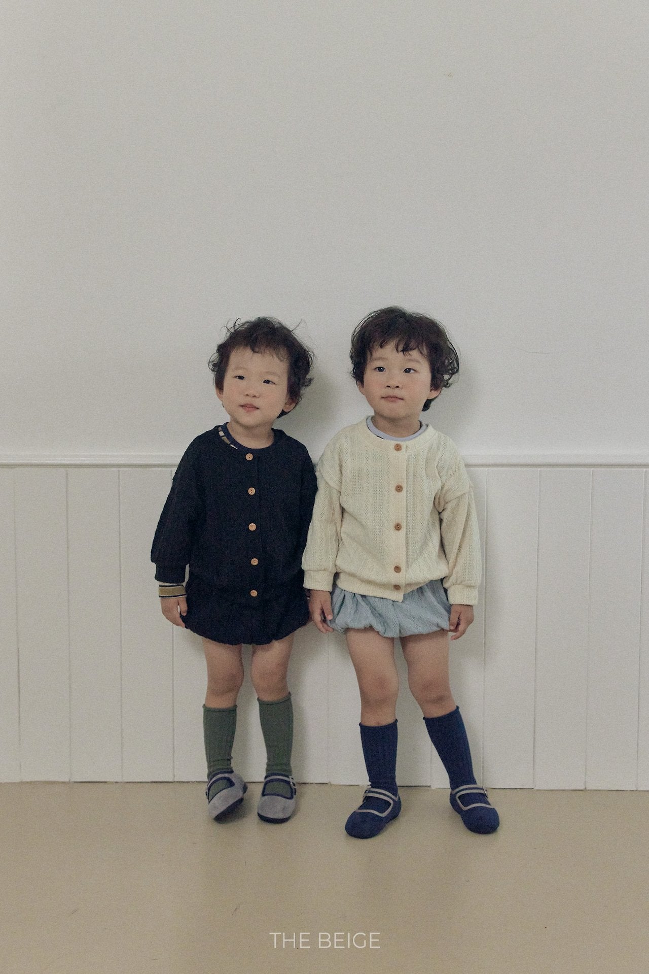 ［The beige］Knit Cardigan