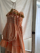 ［Anne shirley］Roy check smock one-piece (adult)