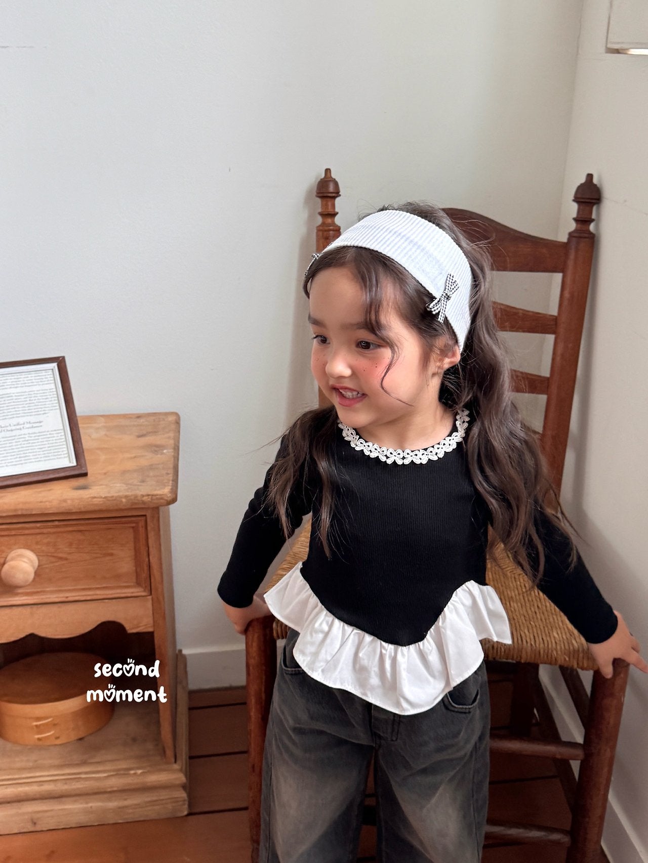 ［second moment］Jupiter ribbon frill tops