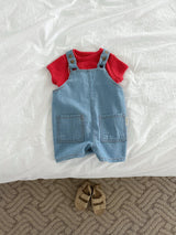 ［minirobe］Bella ribbed tee