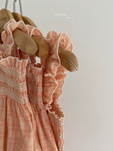 ［Anne shirley］Roy check smock one-piece (adult)