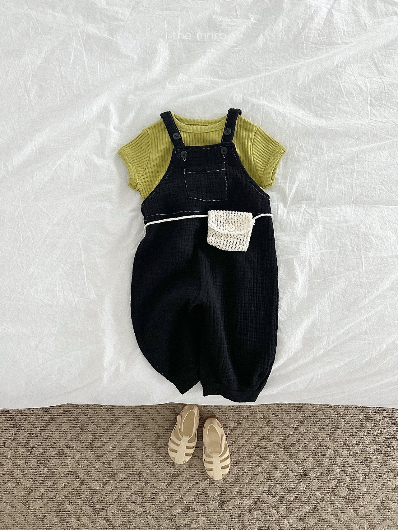 ［minirobe］Bella ribbed tee