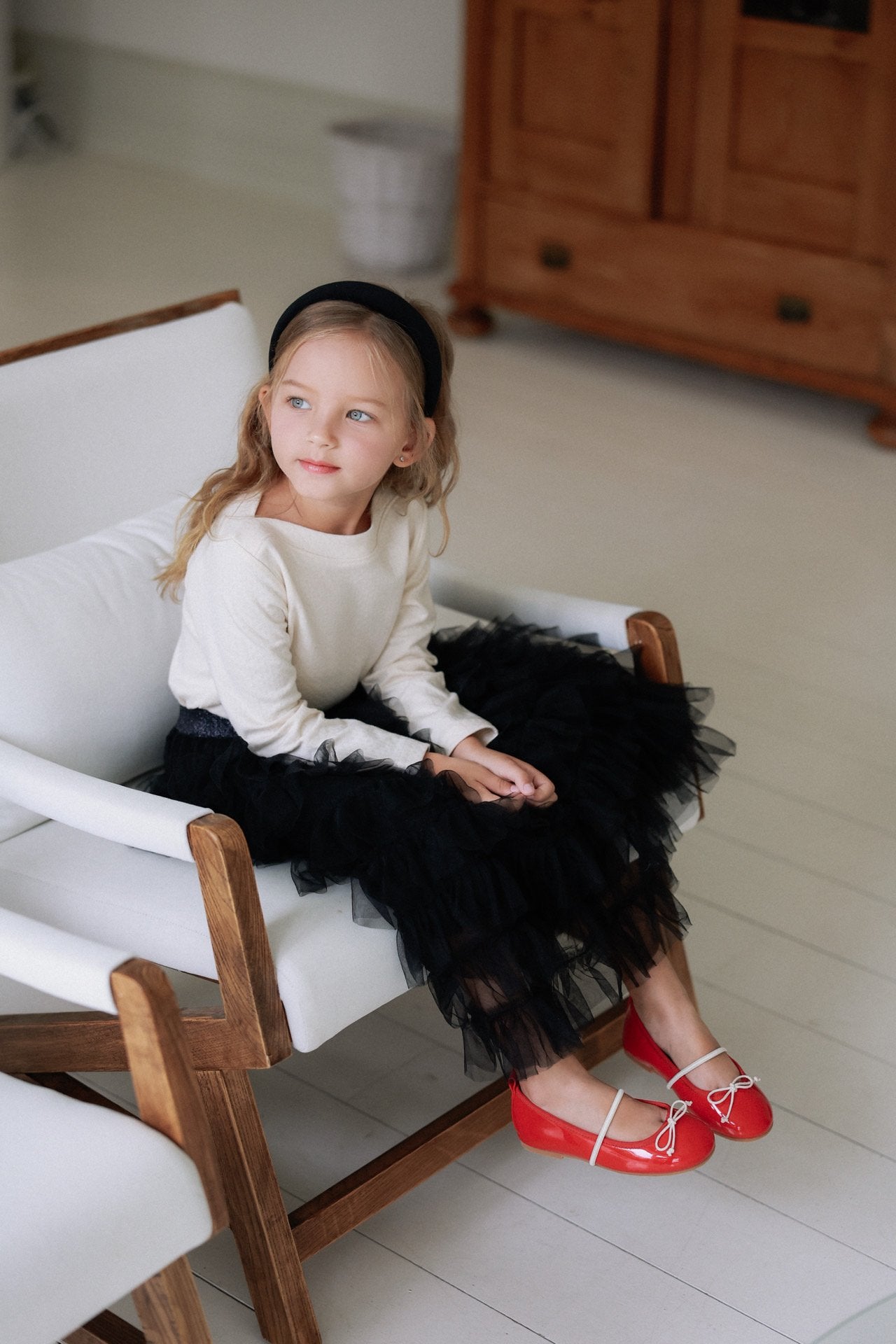 ［azalea］Lullu shasha skirt (kids)