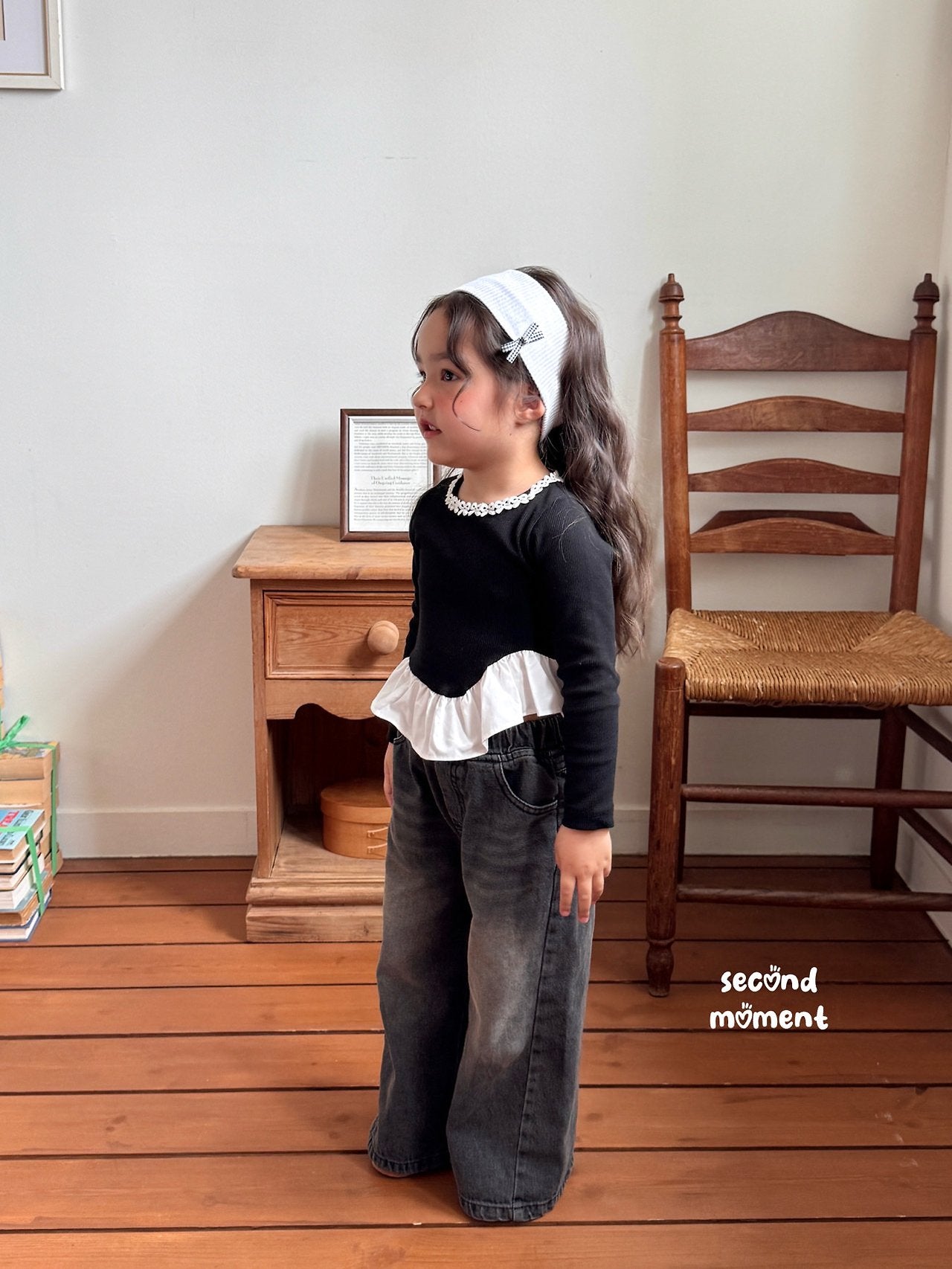 ［second moment］Jupiter ribbon frill tops