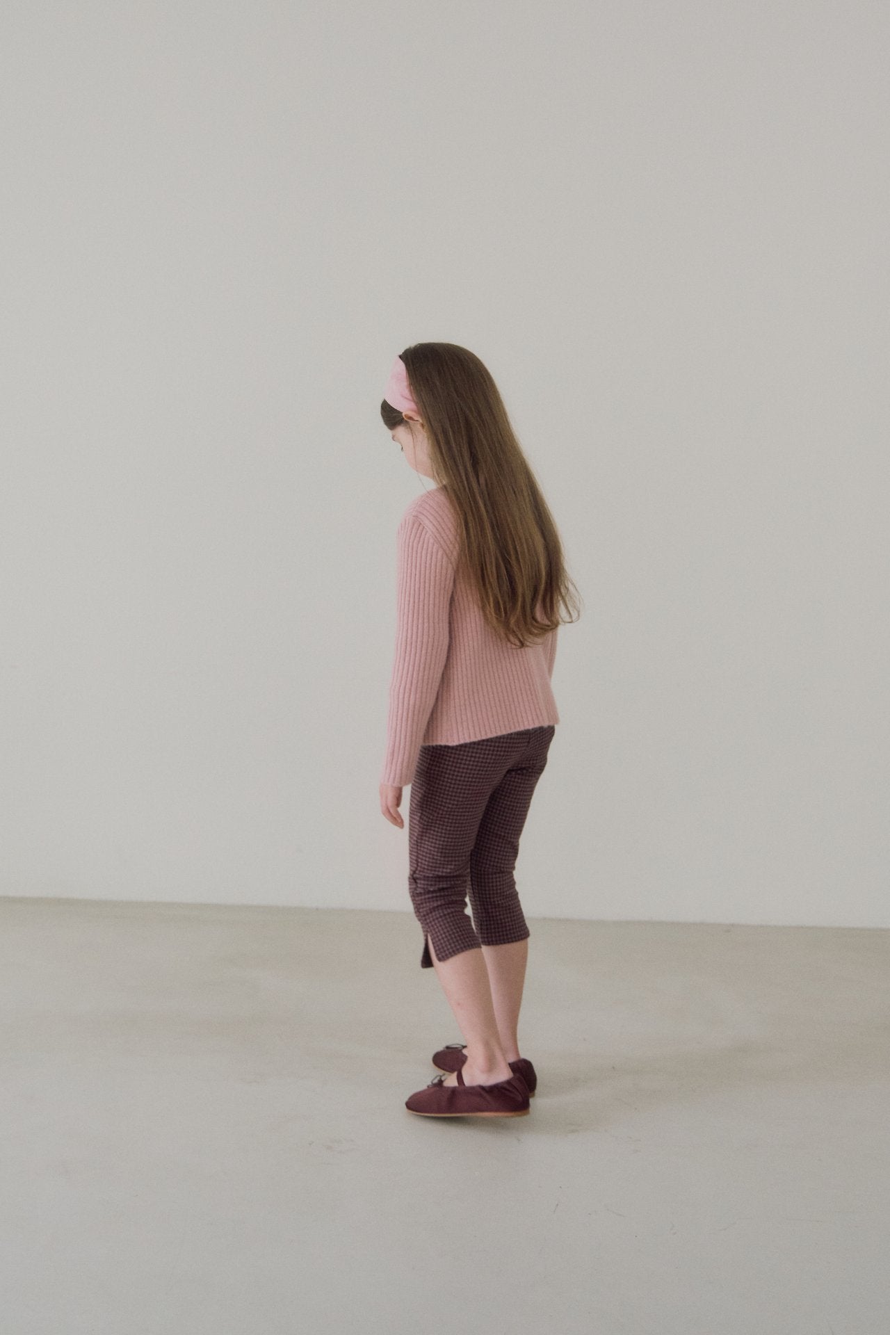 [soye] Kay check pants